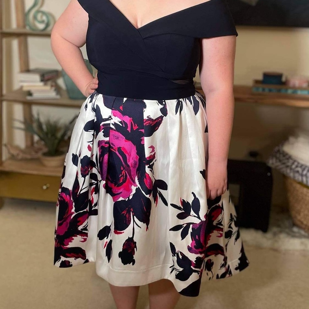 Xscape dress, high-low size 14